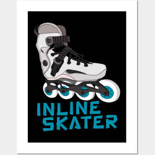 Inline Skater Posters and Art